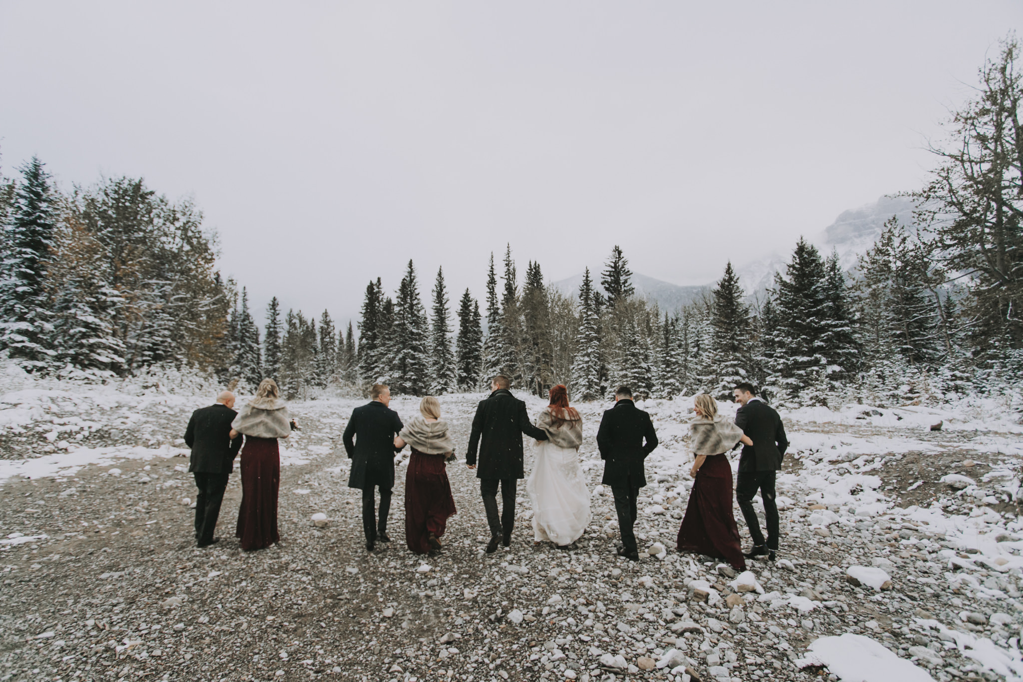 wedding photos in Canmore