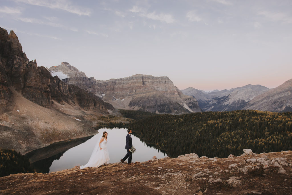 Hiking Elopements in the Canadian Rockies